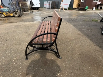 Скамейка Бульвар с подлокотником 2,0 м Усиленный