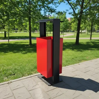 Урна металлическая Рязаночка